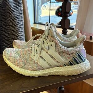 Adidas White Ultra Boost Sneakers Size 7.5